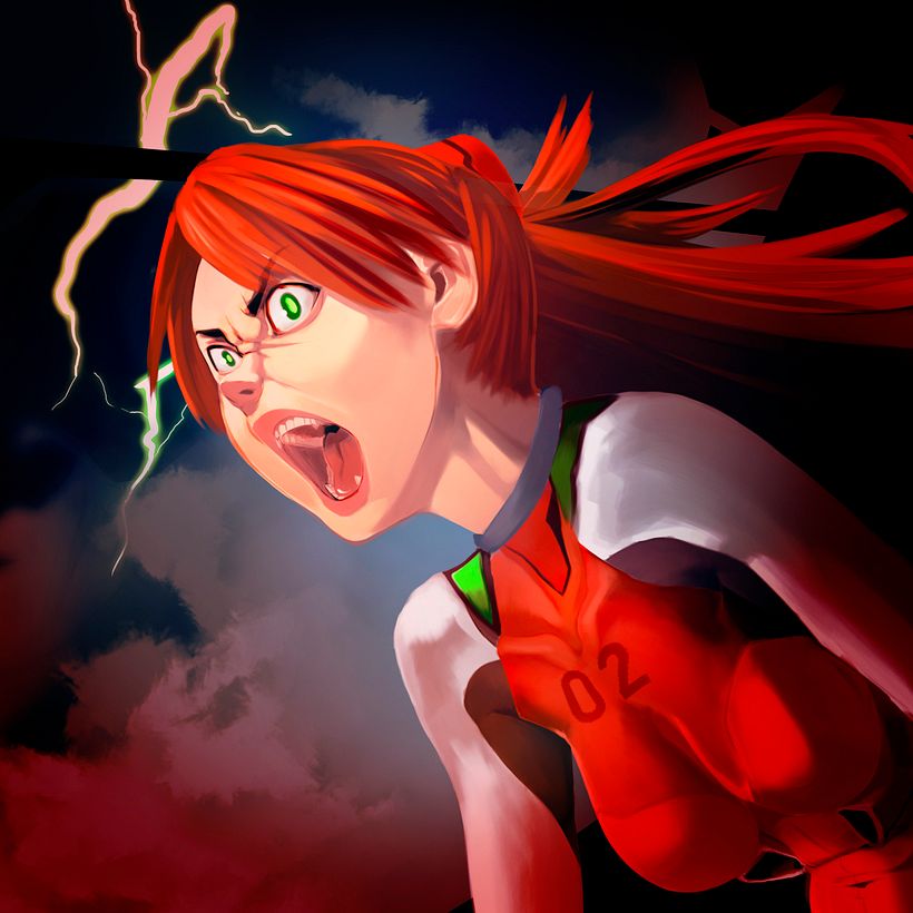 Asuka Langley & Volt Umbra -1