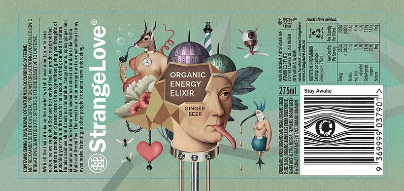 StrangeLove Organic Energy Drink 11