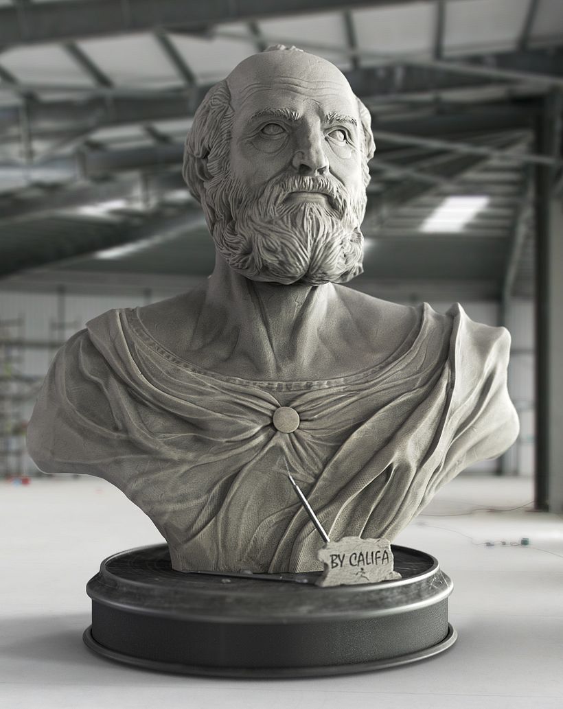 Escultura Sócrates -1