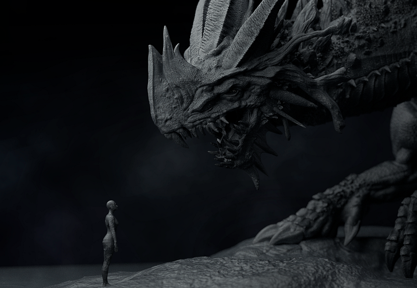 Modelado Dragon 0