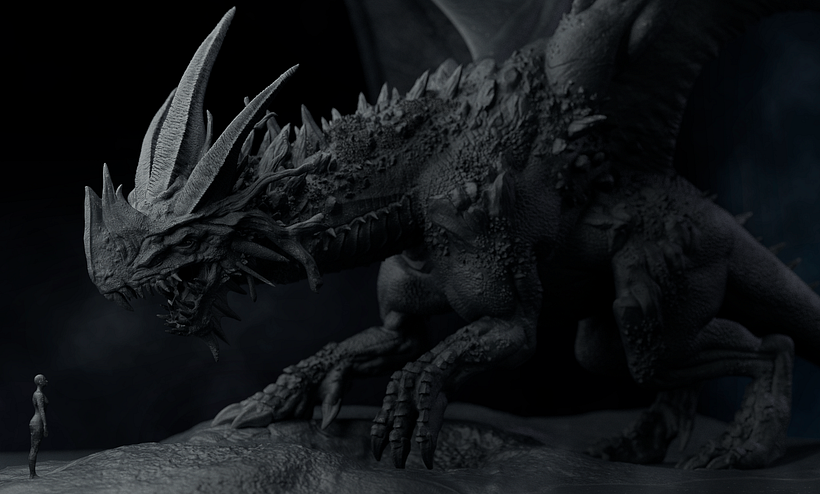 Modelado Dragon 1