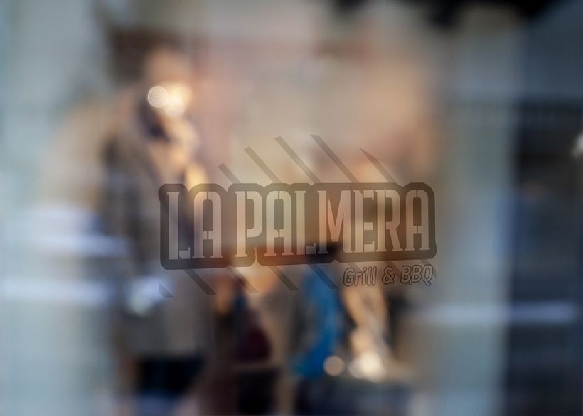 Rebrand La Palmera grill 13