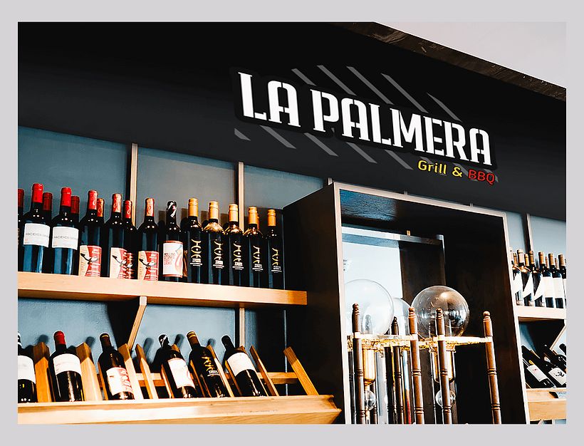 Rebrand La Palmera grill 14