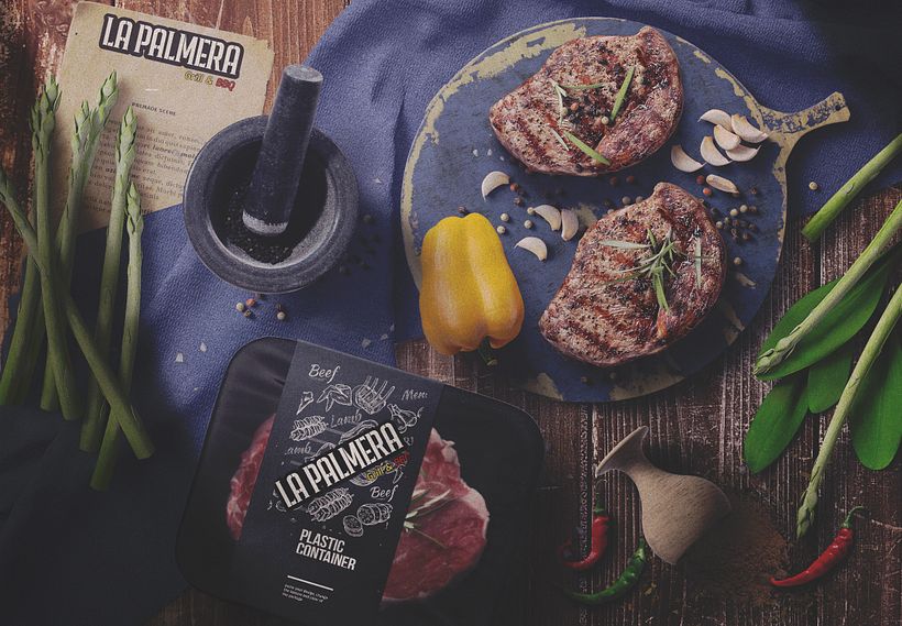 Rebrand La Palmera grill 16