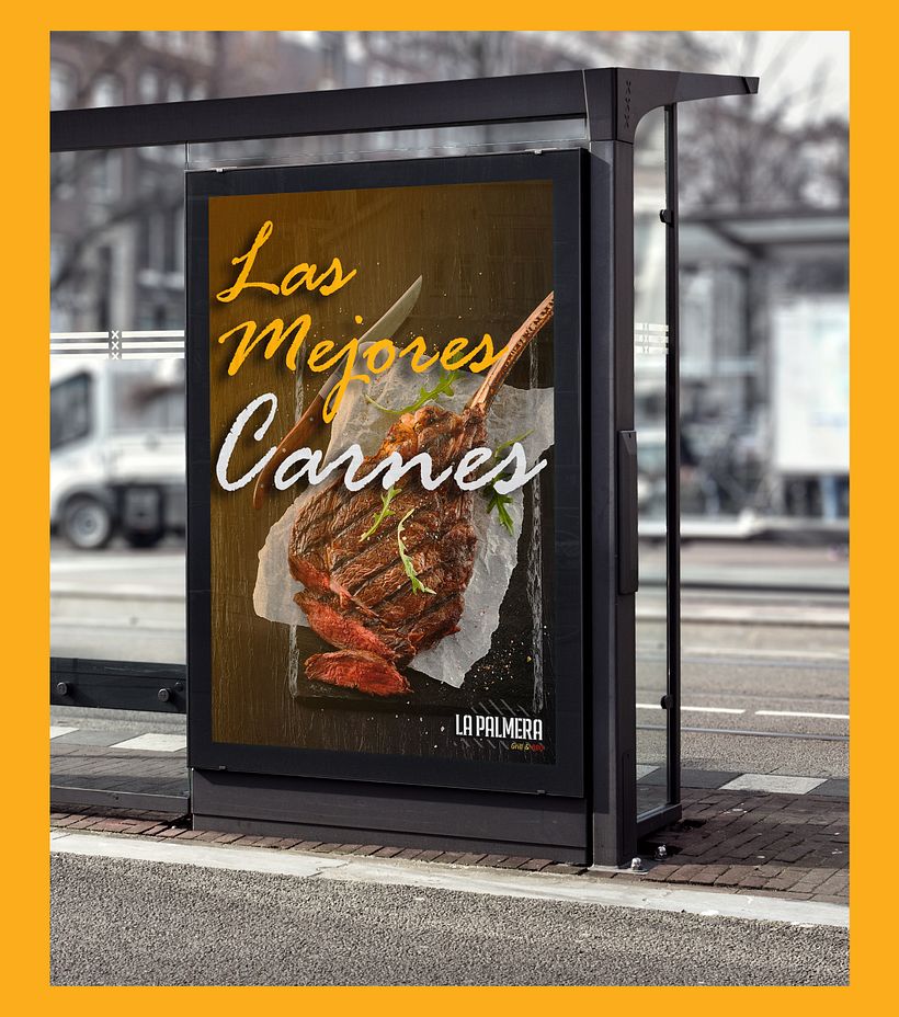 Rebrand La Palmera grill 19
