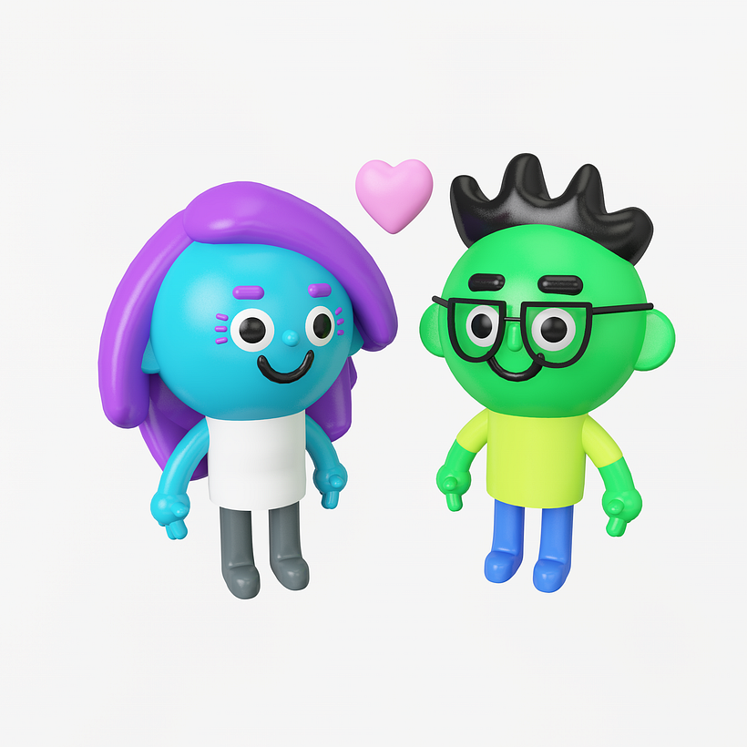 Juana y Gonchi art toys 0