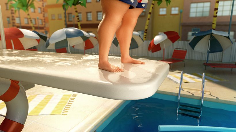  Fatty Diver // Game Cinematic Trailer 1