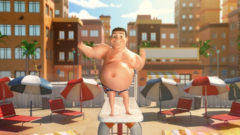  Fatty Diver // Game Cinematic Trailer 2