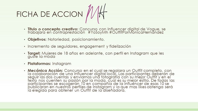 MH Boutique & Atelier Estrategia de comunicación para redes sociales 13