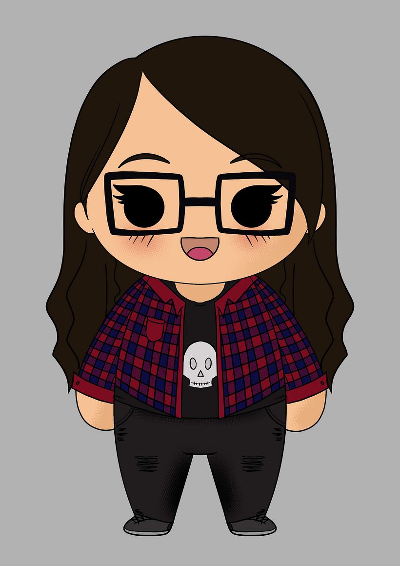 Nuestra versión estilo kawaii con la ropa que llevábamos ese día! Qué suerte estuve más o menos bien vestida XD