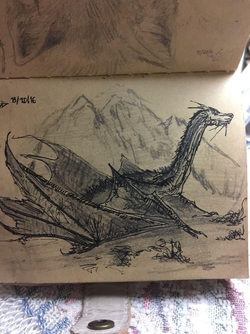 Dibujo a Lápiz. Fantasia 0