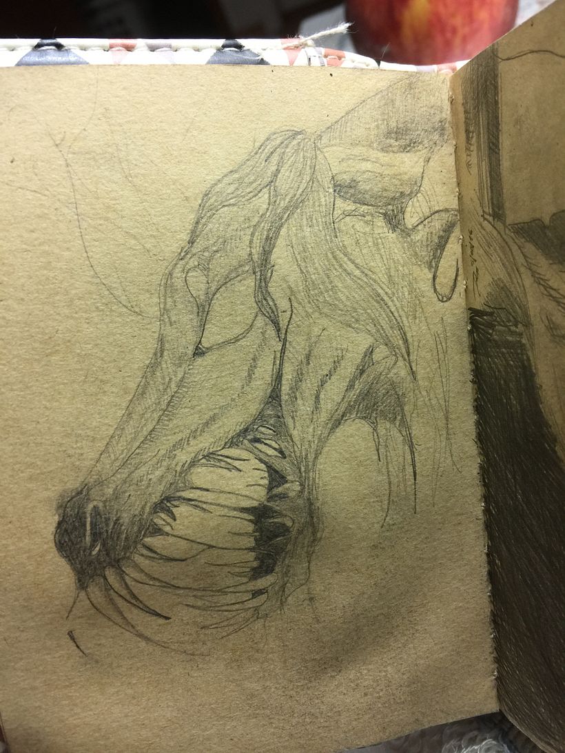 Dibujo a Lápiz. Fantasia 1
