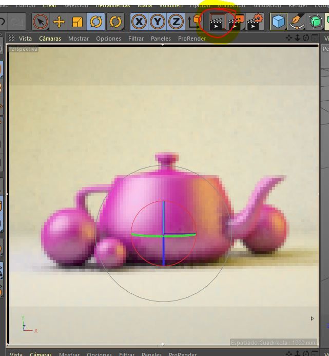 Cinema 4D y problemas en el render 1