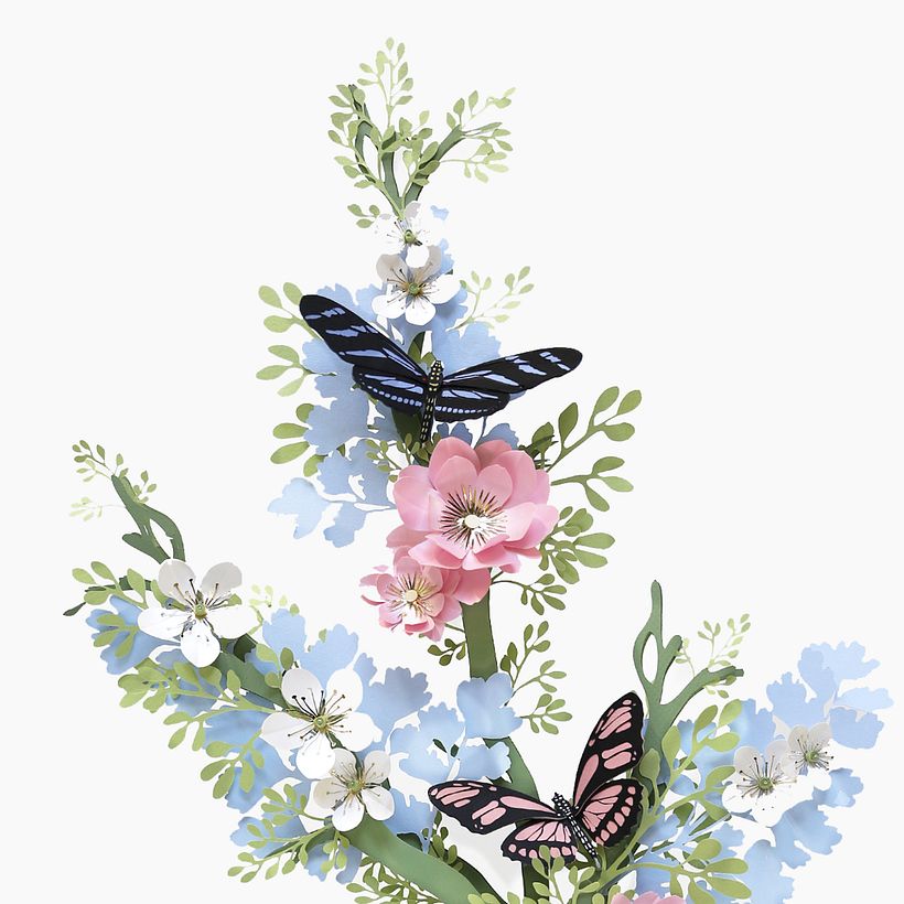 Spring garden. 5
