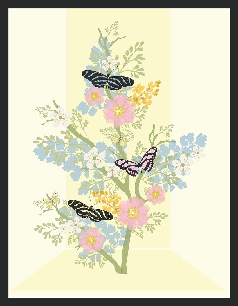 Spring garden. 3