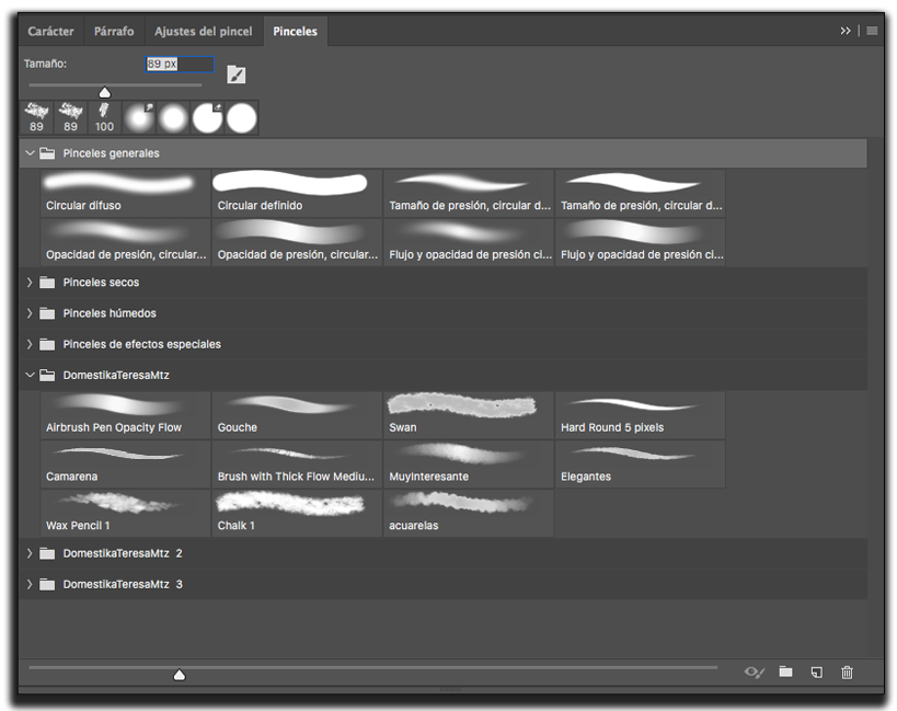 Descarga gratis un pack de pinceles para bocetar en Photoshop 3