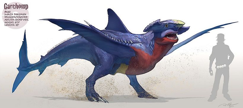 Garchomp por RJ Palmer