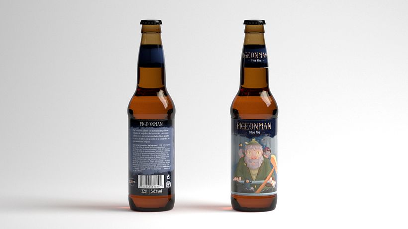 Pigeonman ale - Ilustrasi tradisional