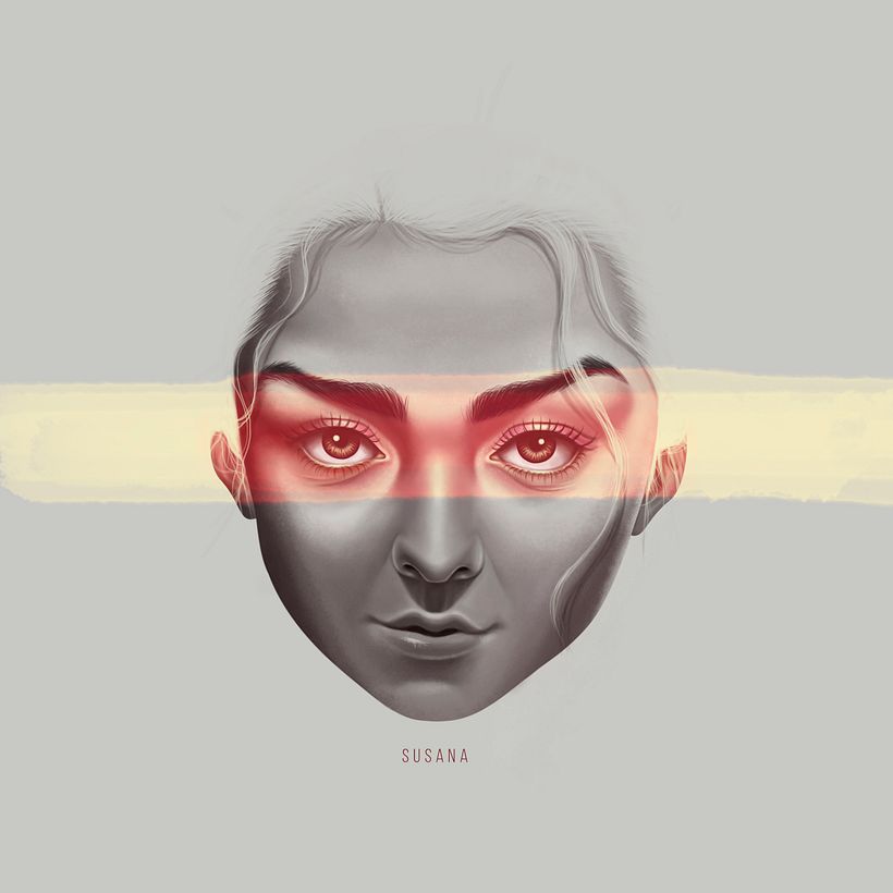 Ilustración Arya Stark. -1