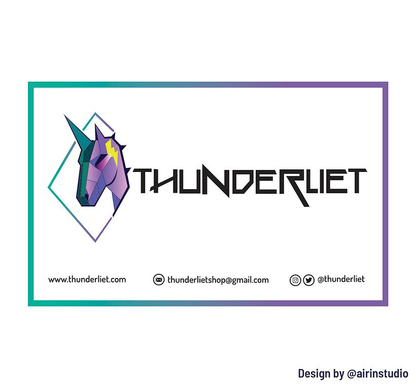 Diseño Logo Thunderliet 3