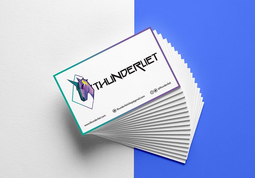 Diseño Logo Thunderliet 5