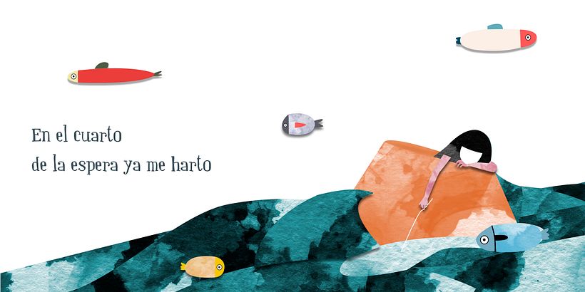 Introducción a la ilustración infantil. LA ESPERA 3