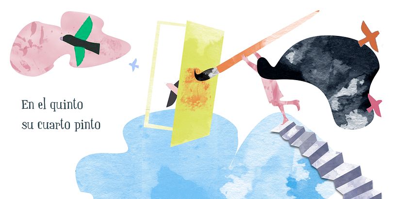 Introducción a la ilustración infantil. LA ESPERA 4