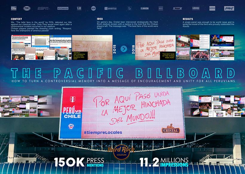 Ojo de Iberoamérica Winner / La Valla del Pacífico Perú vs. Chile 3