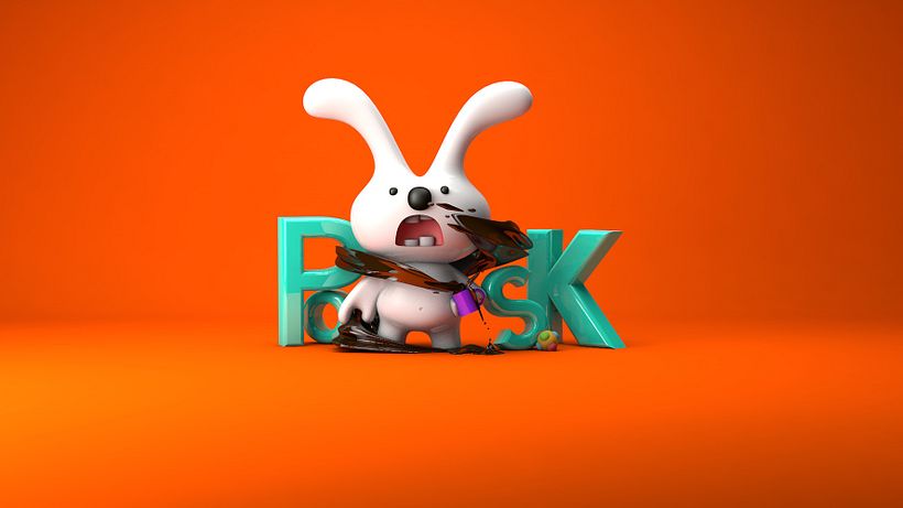 Posk - el conejo adicto al café 0