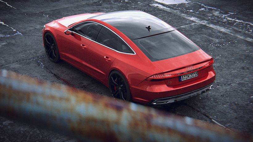 CAR / AUTO / RED 4