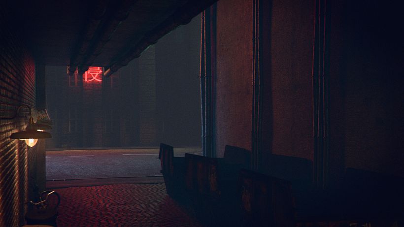 CHINATOWN / NIGHT / FOG / RED LIGHT 3
