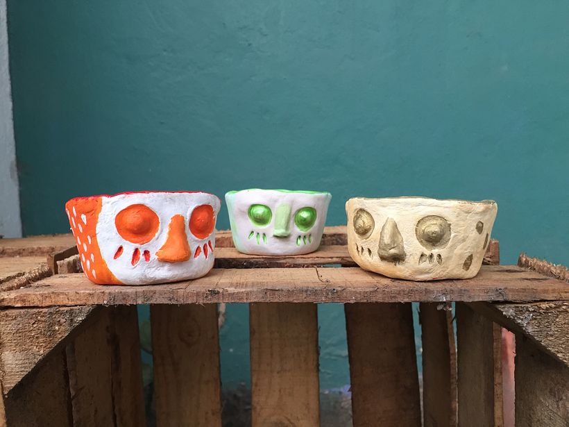 Durante el curso me fascinó la idea de poder crear algo con mis propias manos