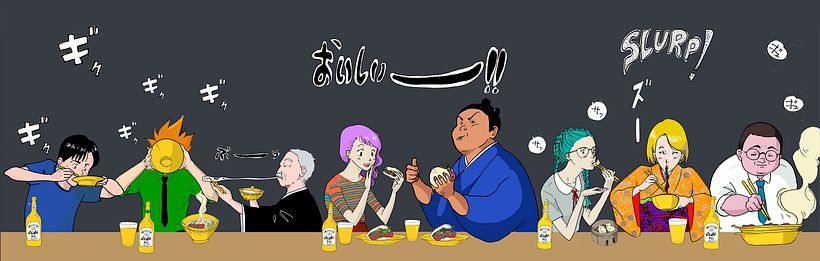 Mural para restaurante 0