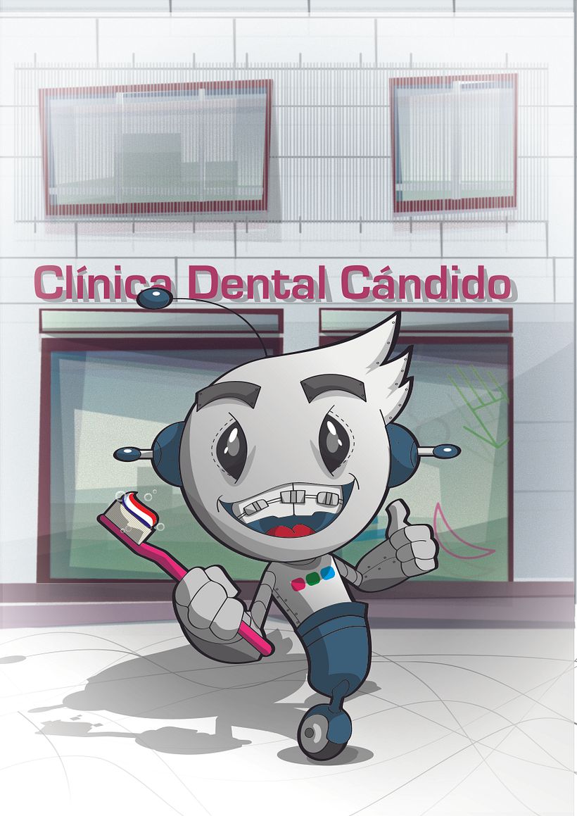 Creación de mascota corporativa: ROBOTO 0