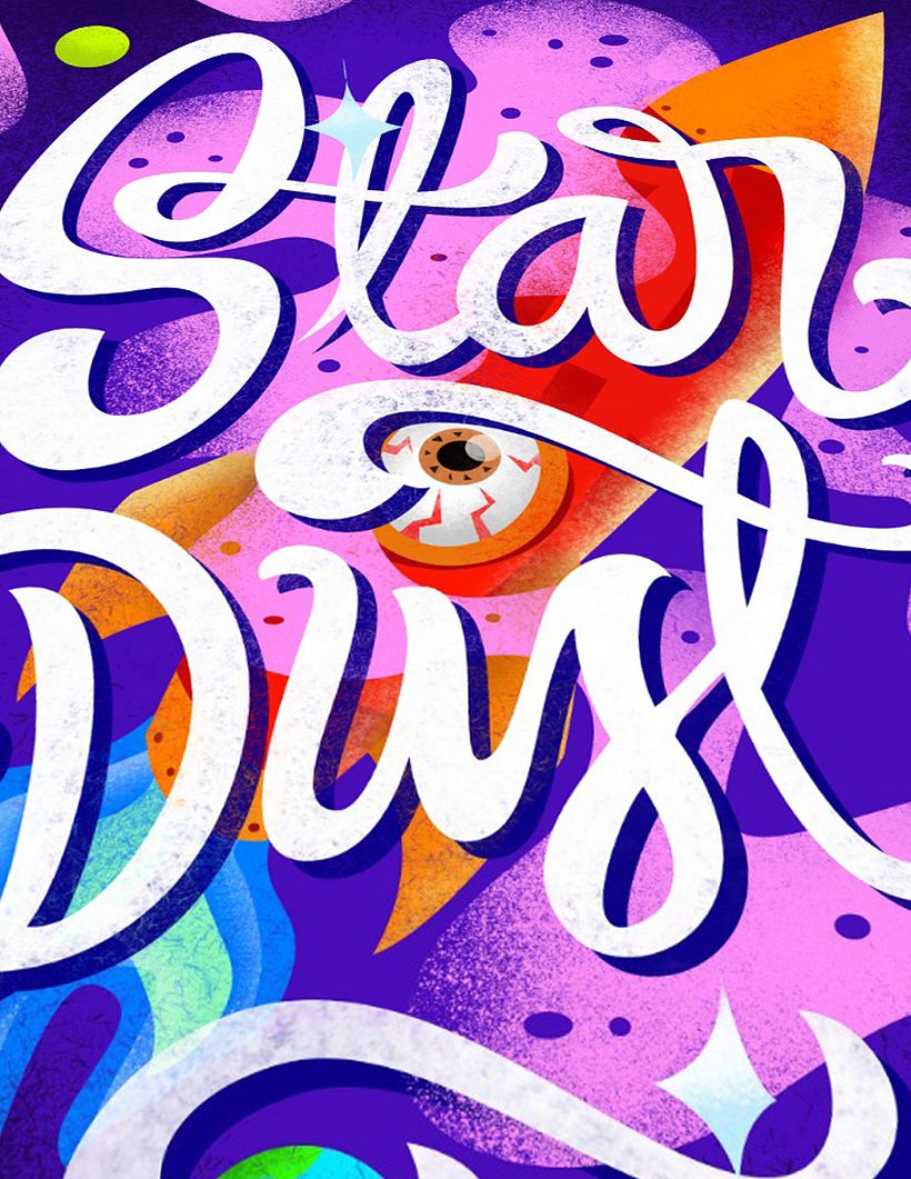 Star Dust! - Lettering