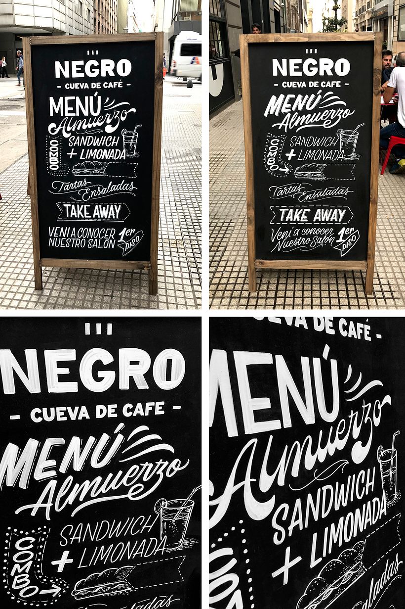Pizarras - Negro, cueva de café  0