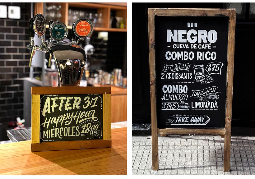 Pizarras - Negro, cueva de café  2