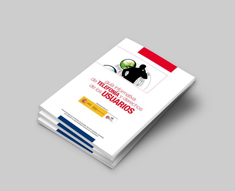 Diseño y maquetación de portada de guías de usuario, editadas por la Comunidad de Madrid (2012)