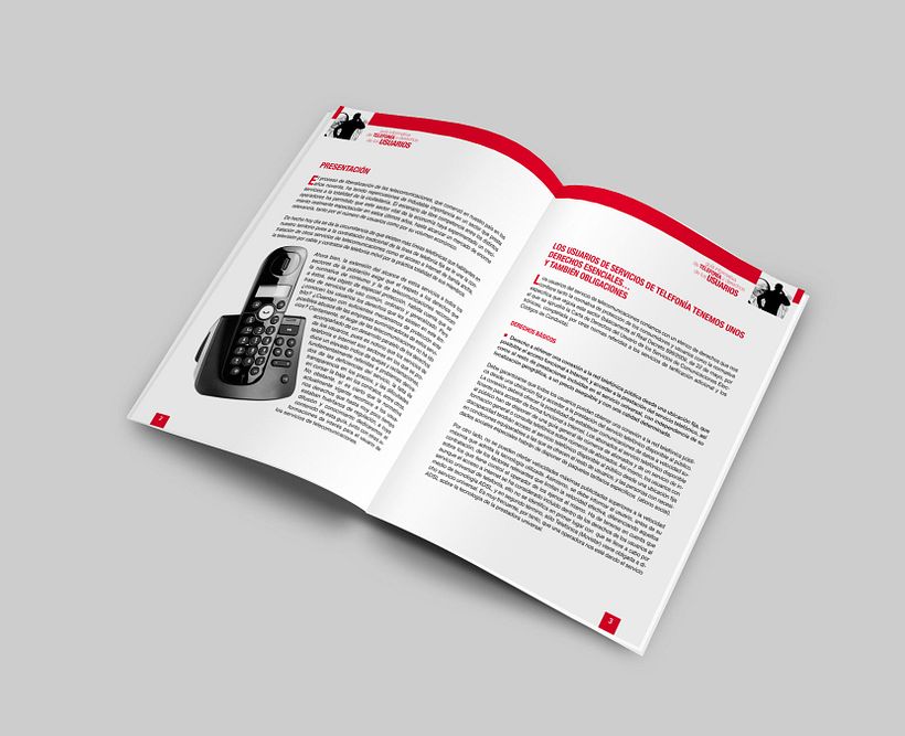 Diseño y maquetación de páginas interiores de guías de usuario, editadas por la Comunidad de Madrid (2012)