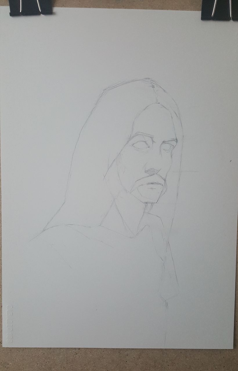 Mi Proyecto del curso: Retrato realista con lápiz de grafito 0