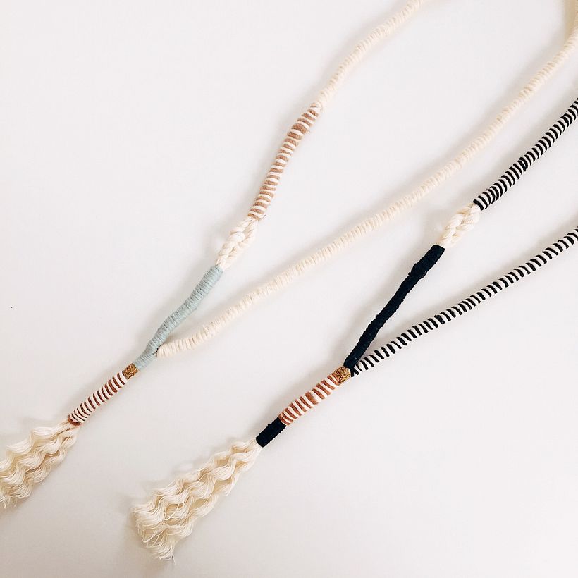 Mi Proyecto del curso: Introducción a la joyería textil artesanal -1