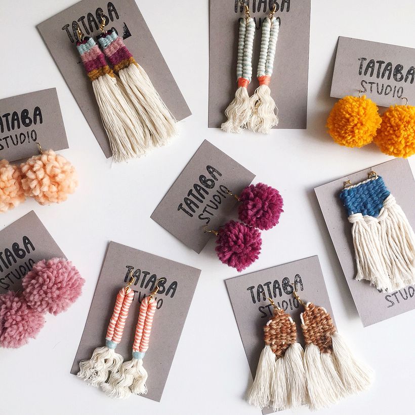 Mi Proyecto del curso: Introducción a la joyería textil artesanal 2