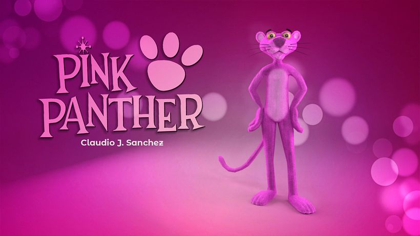 Nuevo proyecto3D model of the Pink Panther. Created in ZBrush, 3ds Max, Photoshop. -1