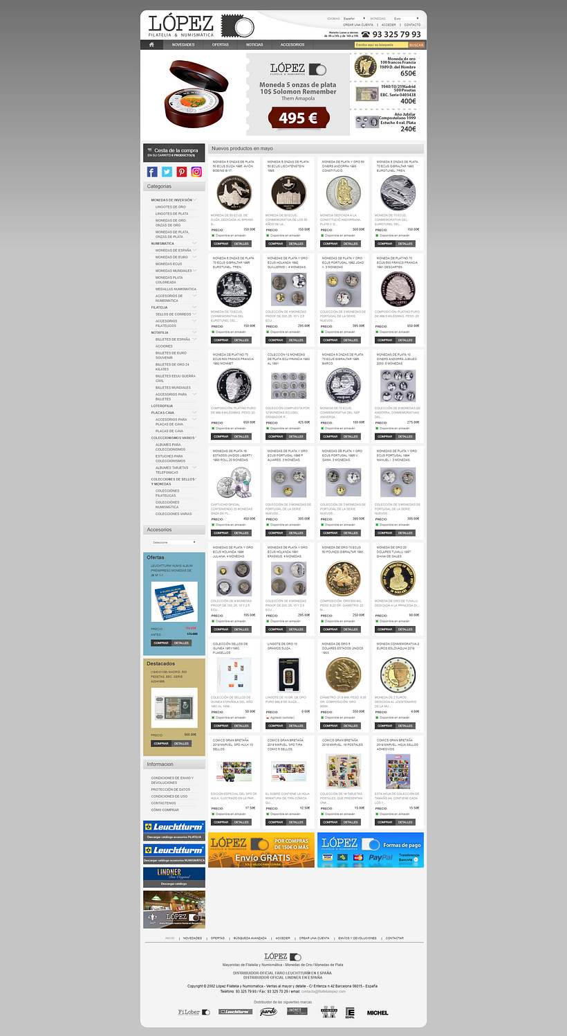 Filatelia y Numismática López 1
