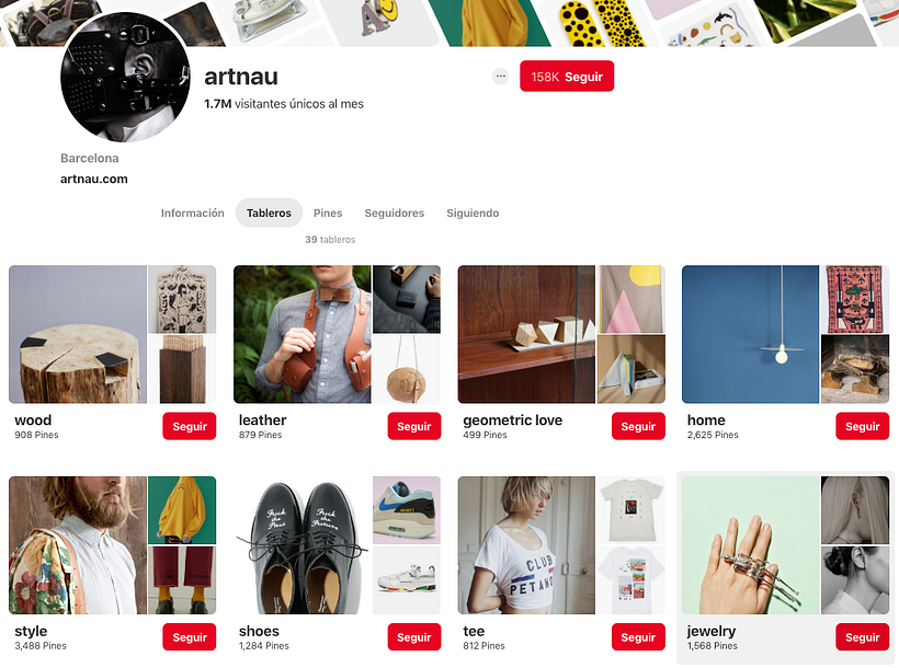 Los 10 perfiles creativos de Pinterest indispensables que tienes que seguir 13