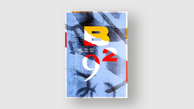 Póster para Barcelona '92 diseñado por Josep Maria Mir