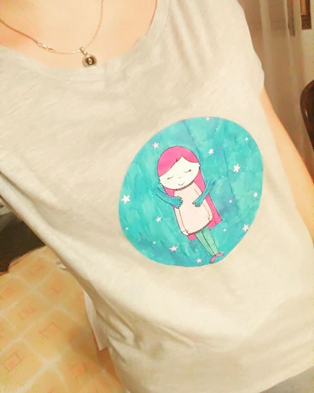 Proyecto final del Taller de Ilustración - Diseño de remeras - Traditional illustration
