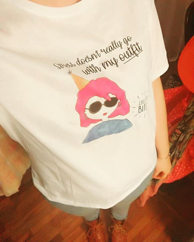 Proyecto final del Taller de Ilustración - Diseño de remeras - Traditional illustration
