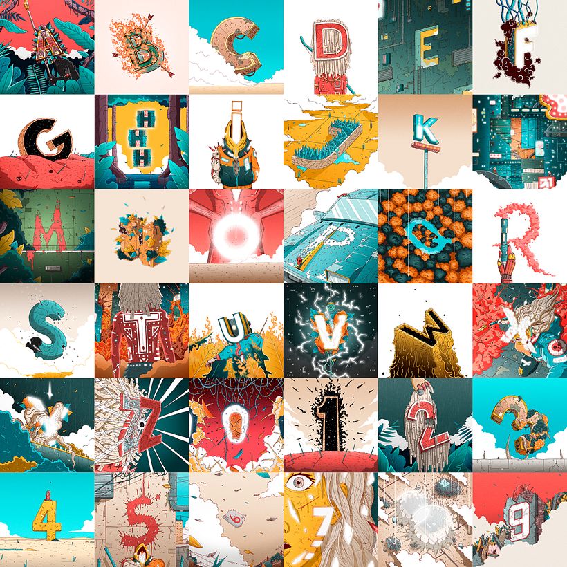 36 Days of Type · 06 8