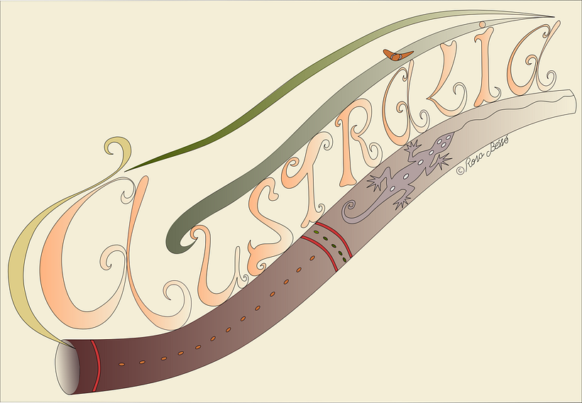 Proyecto de "Lettering" ornamental 2